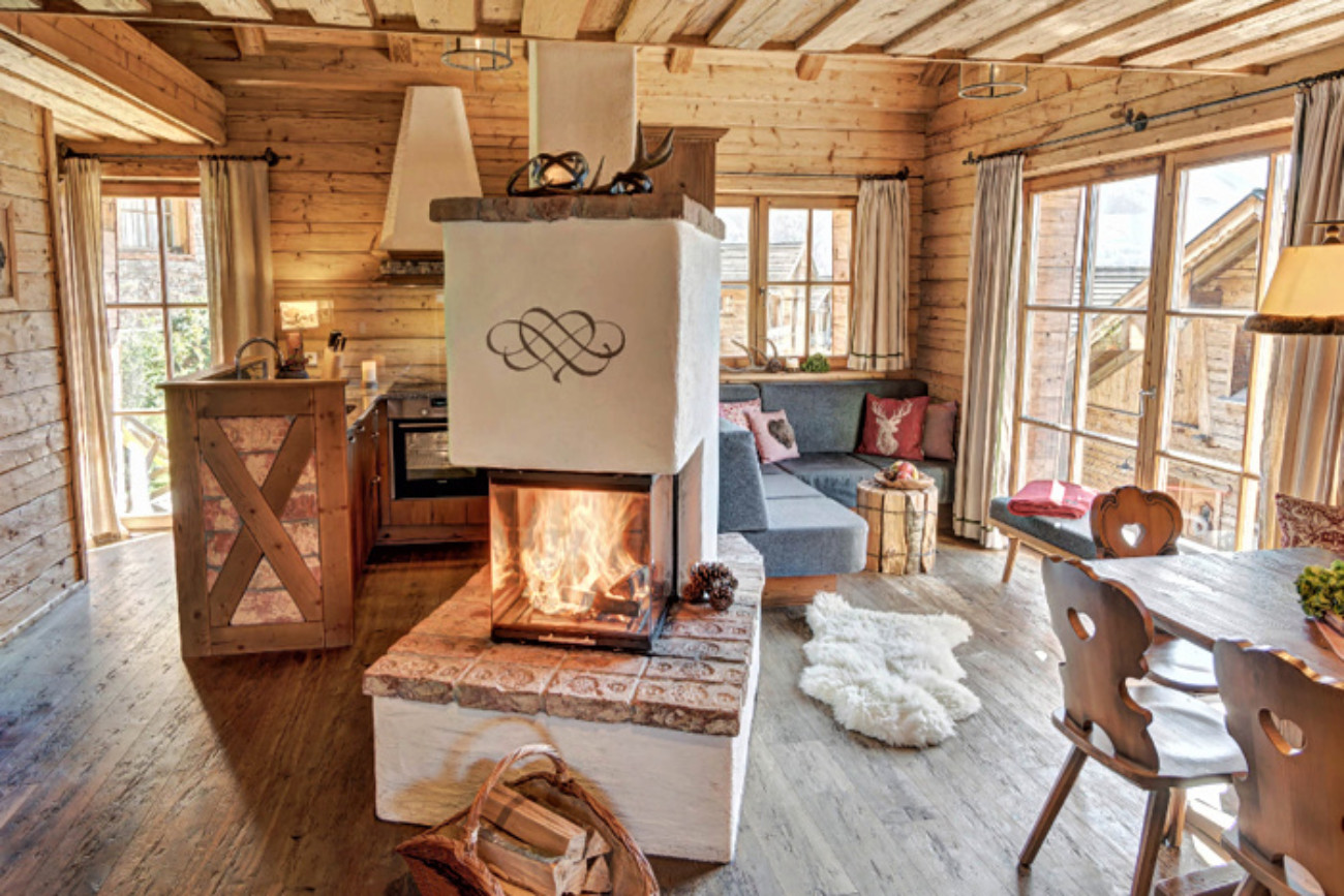 Almfit 20 Luxuschalet oesterreich kamin