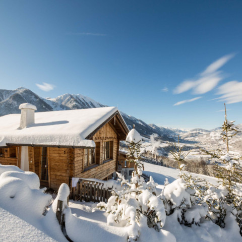 BERGHERZ Hütte für 4 - 6 Personen