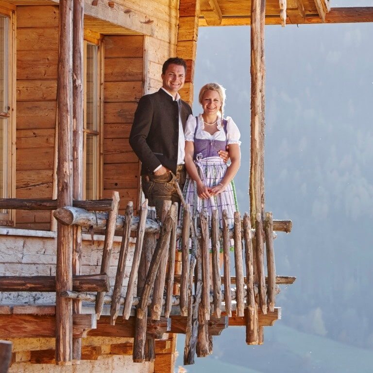 Familie Unterkofler vom Almdorf Sankt Johann