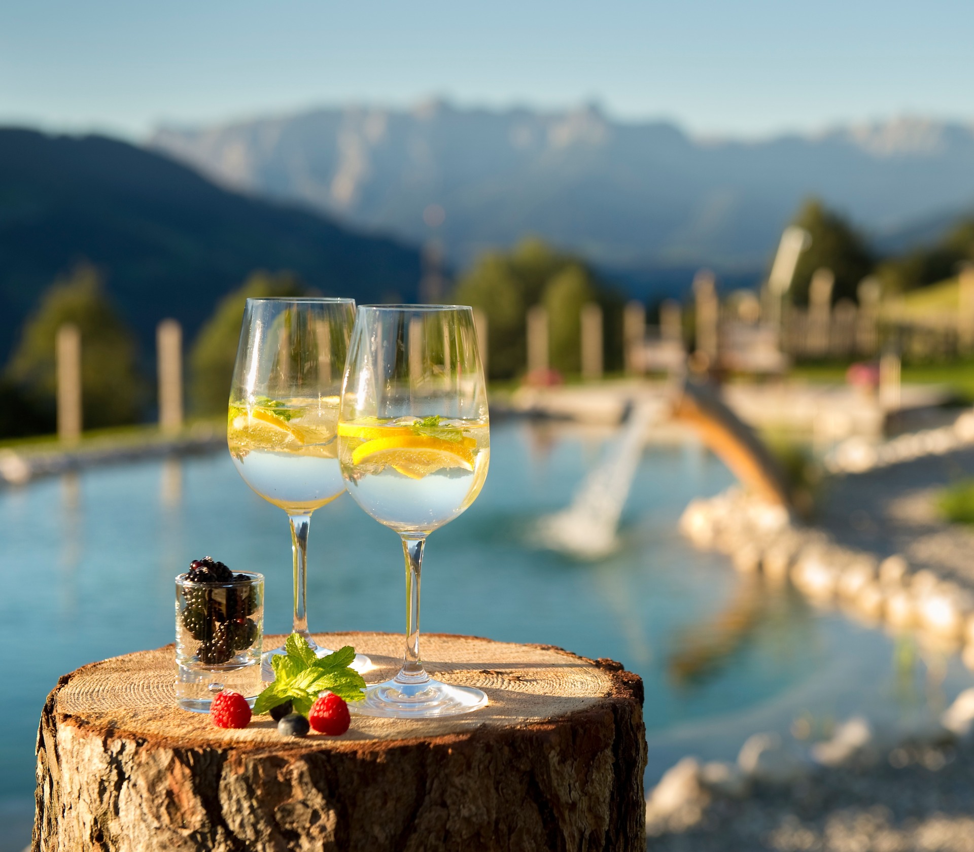 Berghütte für zwei mit Badesee in Österreich