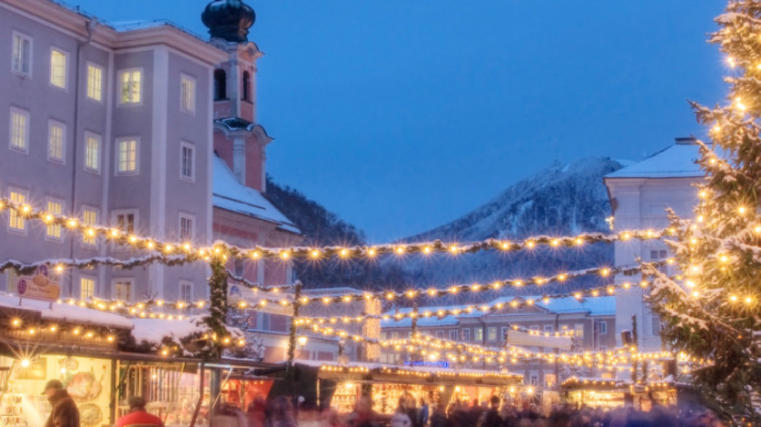 Salzburger Christkindlmarkt Urlaub im Chalet in Österreich