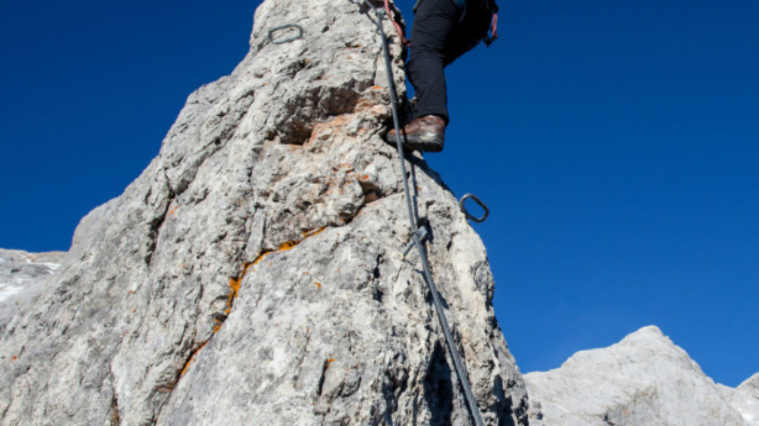 Klettern im Salzburger Land in Österreich