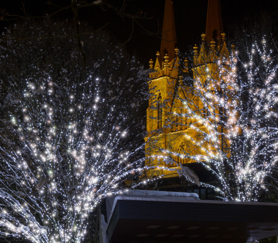 Lichtadvent 12 Licht Adventmarkt in St Johann im Chalet BERGHERZ