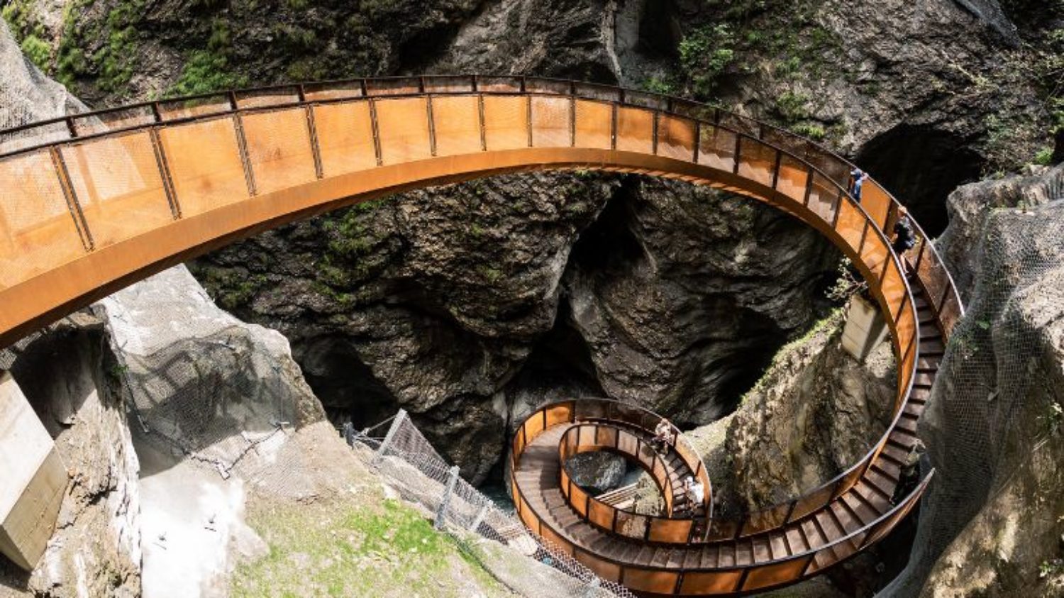 Liechtensteinklamm - Naturschauspiel in St Johann im Pongau - Salzburger Land Österreich