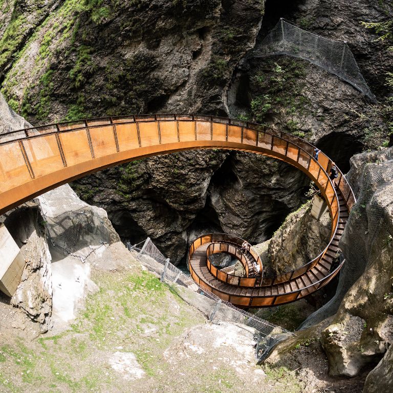 Liechtensteinklamm - Naturschauspiel in St Johann im Pongau - Salzburger Land Österreich