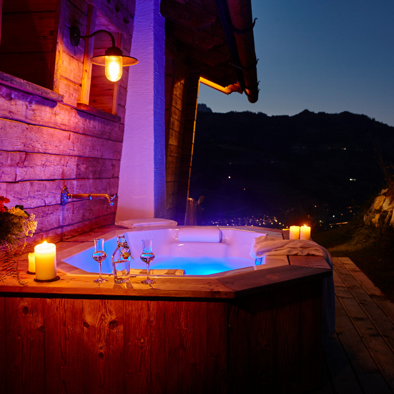 Romantiktage im Luxus Chalet im Almdorf St Johann