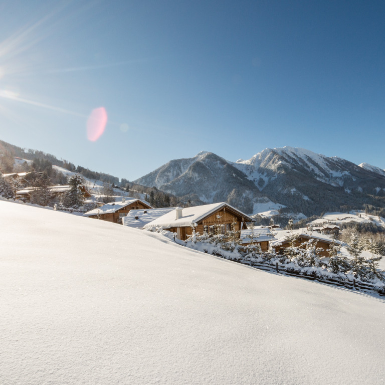 Feriendorf im Skigebiet 12 Skiurlaub im Feriendorf - Skigebiet Ski amadé in Österreich
