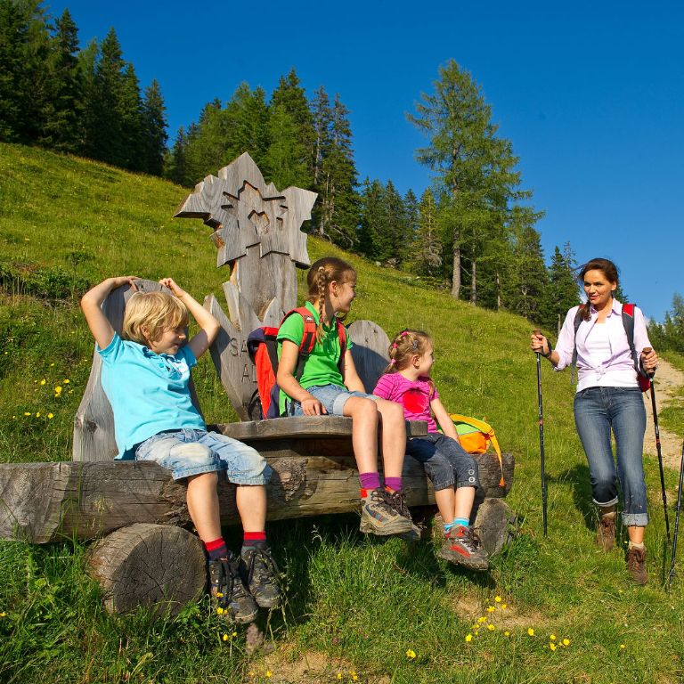 Wanderurlaub Österreich - Chaletdorf BERGHERZ im Sommer