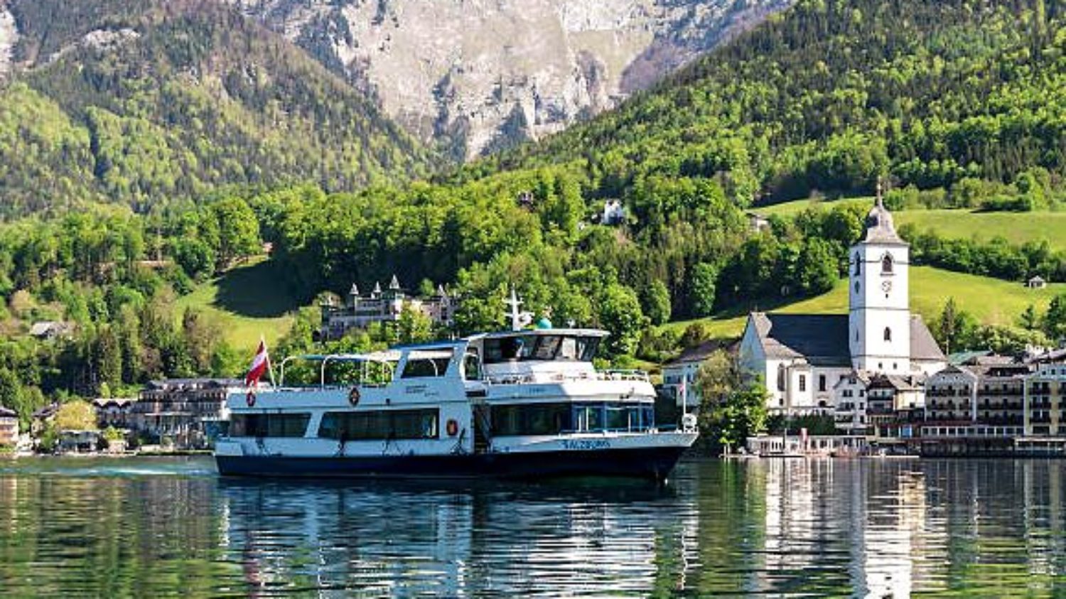 Schifffahrt am Wolfgangsee im Chalet BERGHERZ