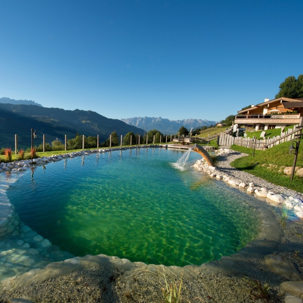 Almdorf BERGHERZ BIO Badesee Salzburger Land