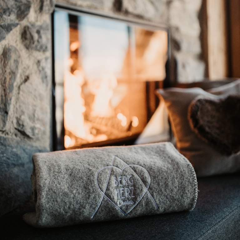 Bergchalet mit Kamin in Österreich