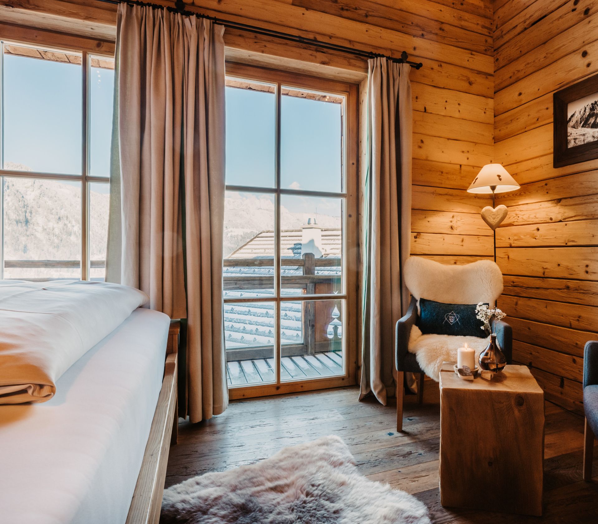 Romantikchalet in Österreich - Bergchalet für 8 Personen