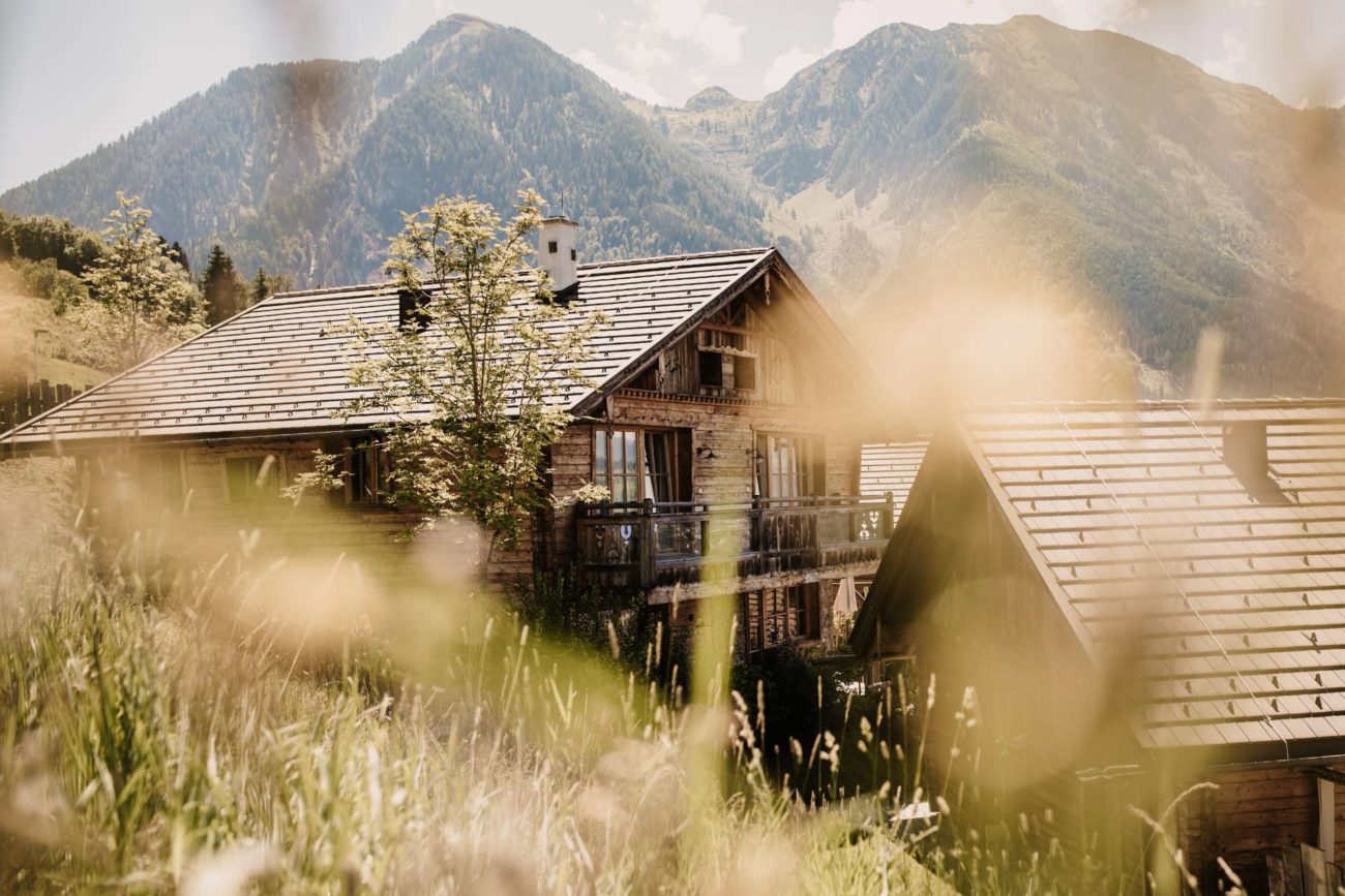 bergchalet huette oesterreich