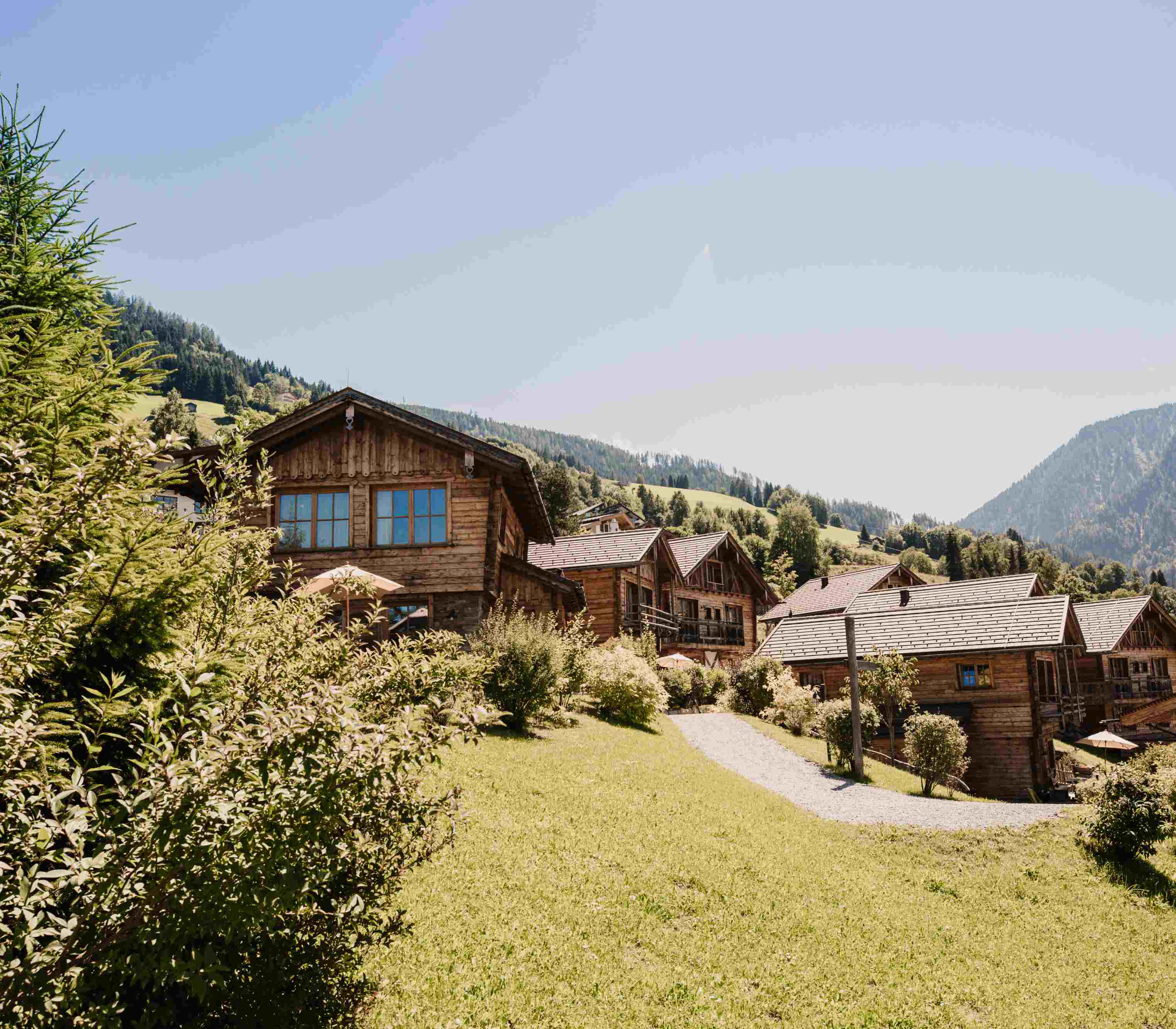 Sommerurlaub im Chaletdorf BERGHERZ in Salzburg Österreich