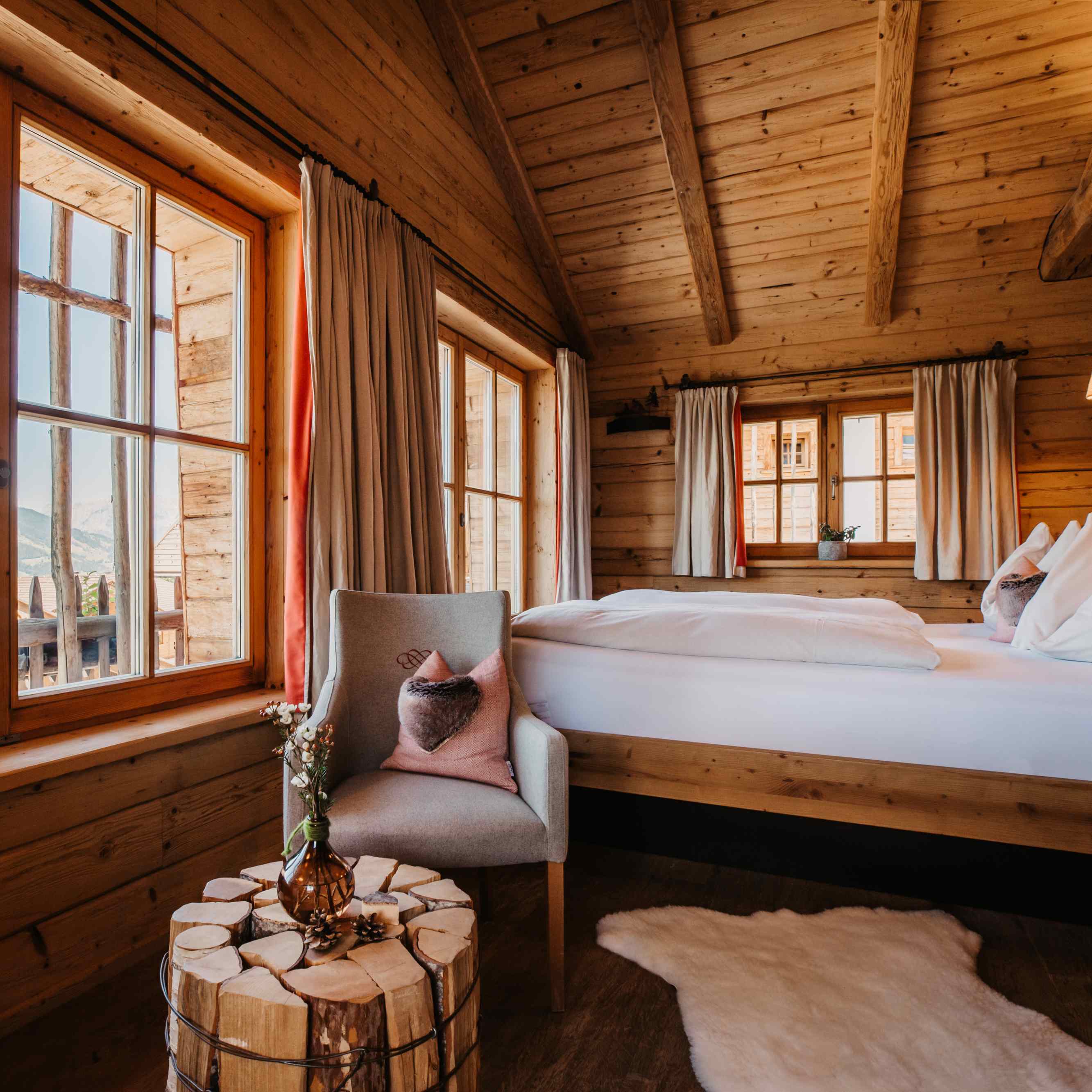 Chalet in Österreich mit Ausblick und Wellness das BERGHERZ