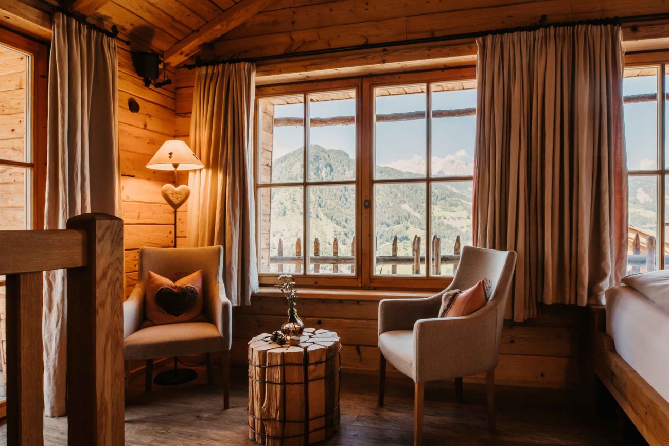 chalets oesterreich wellness sauna bergherz