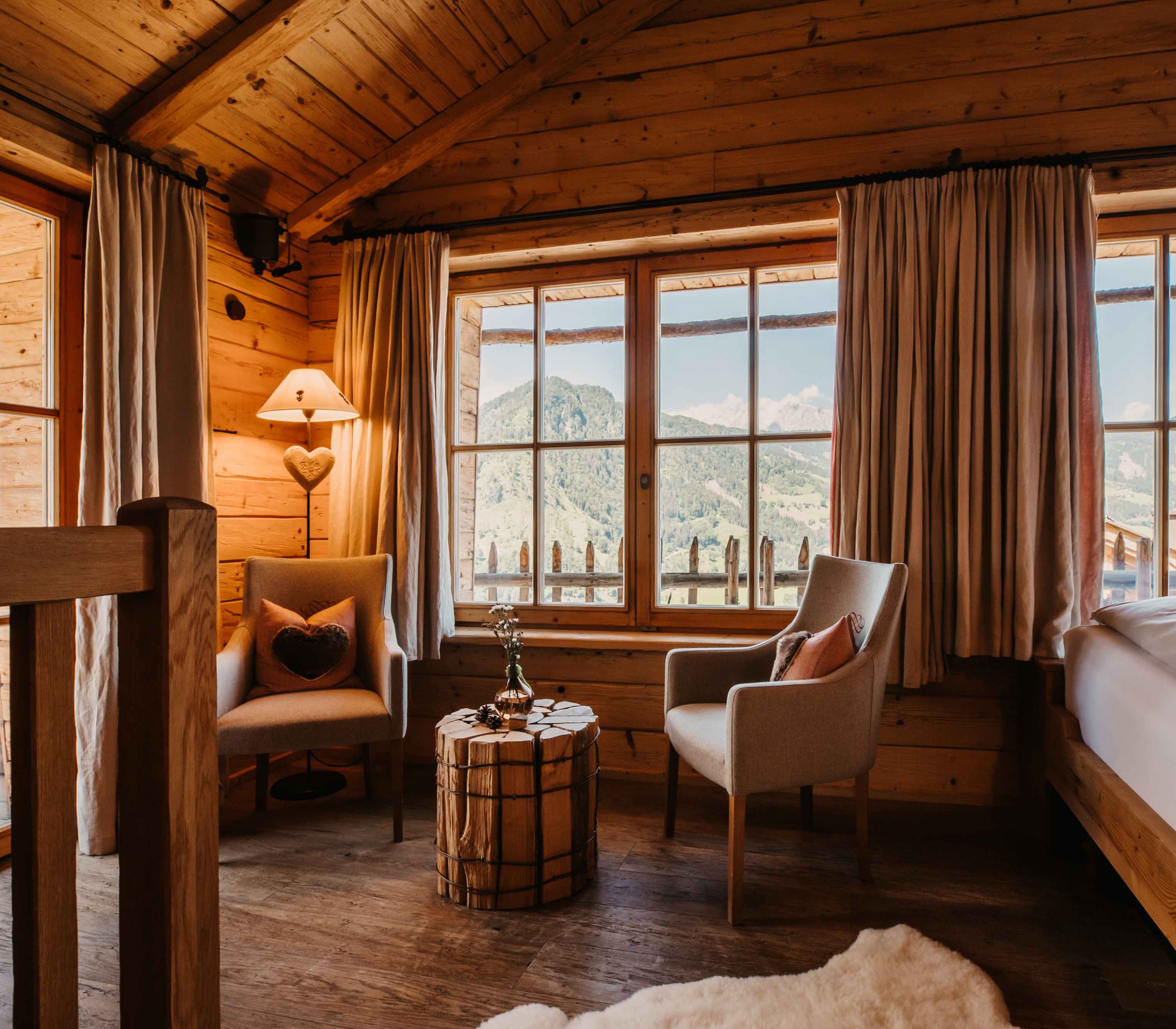 Chalets im Chaletdorf in Österreich mit Sauna und Whirlpool das BERGHERZ