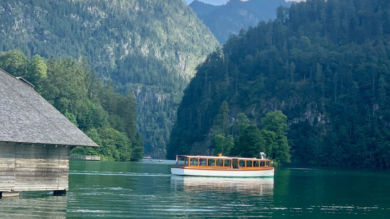Königssee im Berchtesgadener Land im Süden Bayerns