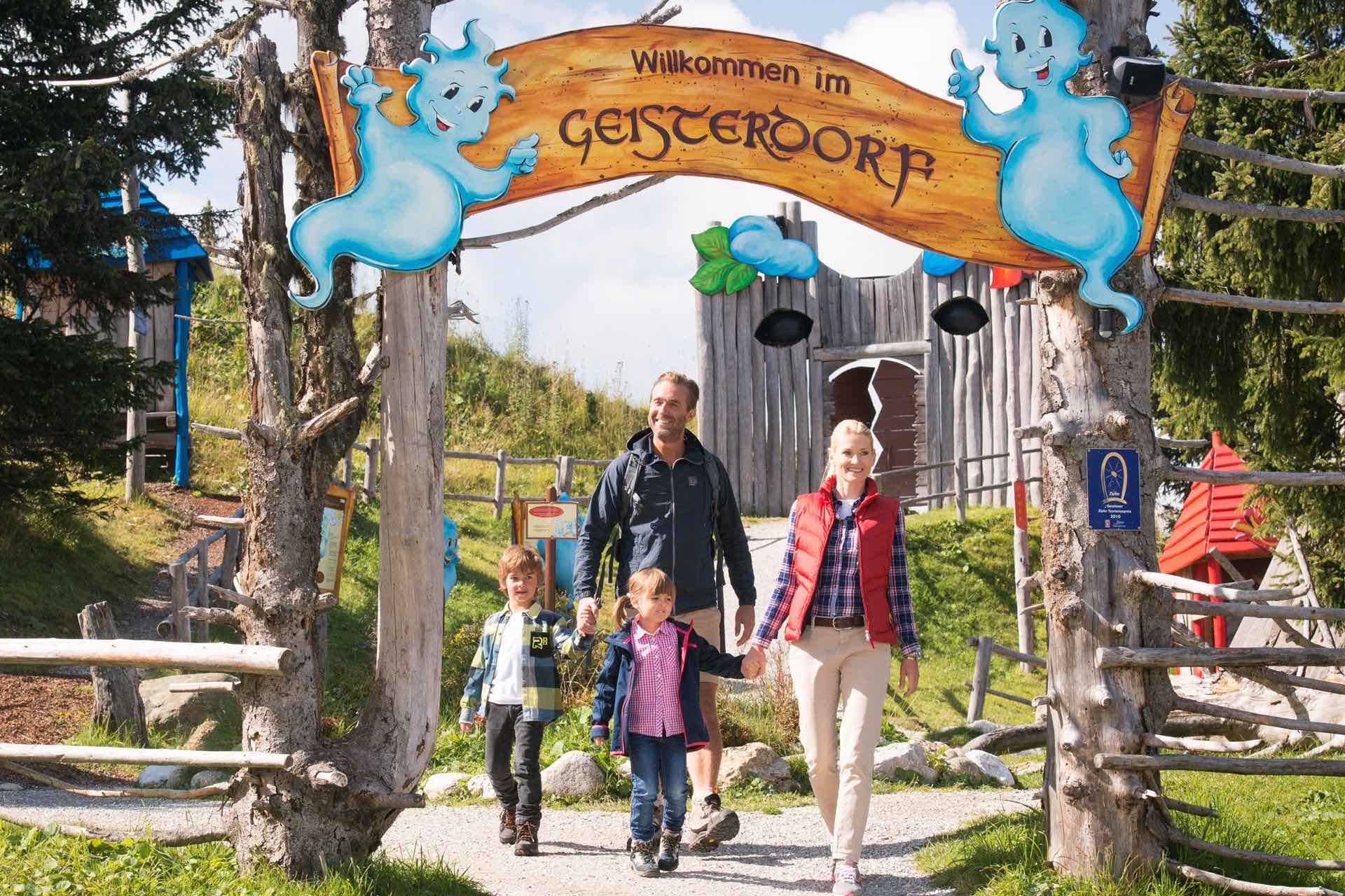 Familienurlaub in Österreich - NEUES aus dem Geisterdorf in Alpendorf - St. Johann im Pongau im Salzburger Lande
