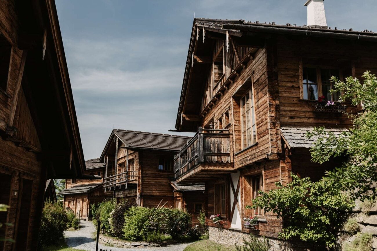 chalets chaletdorf sommer