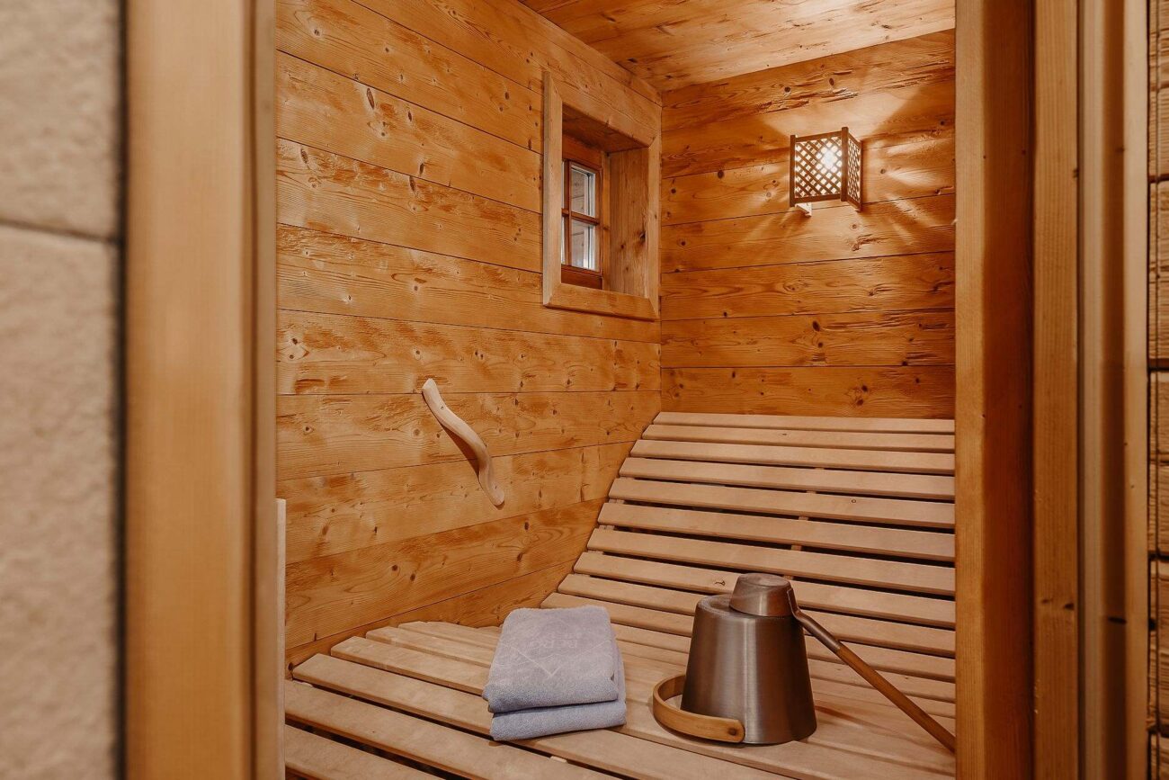 kuschelchalet sauna innen