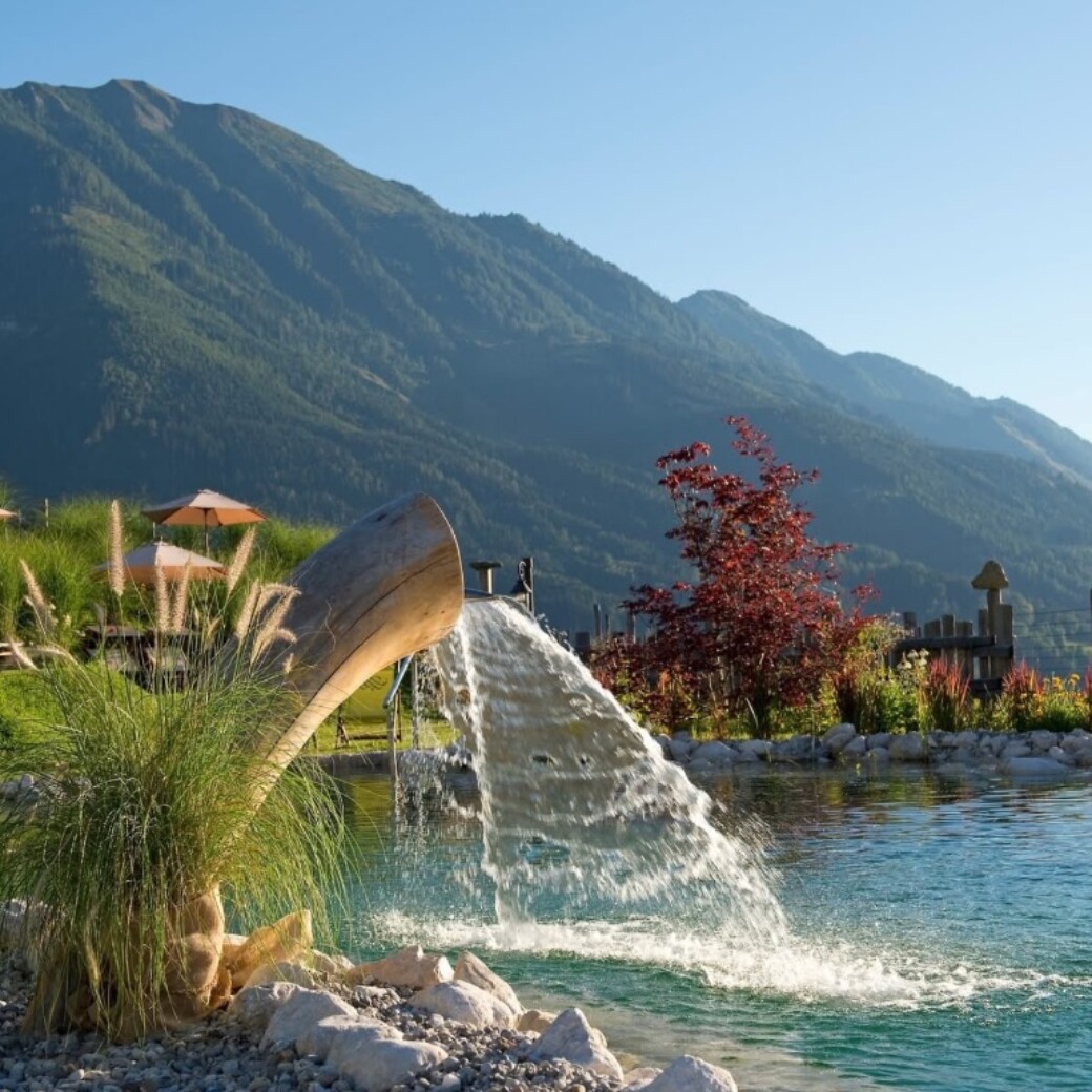 Almdorf BERGHERZ – der schönste Badesee in Österreich – traumhafte Blick und glasklares Wasser