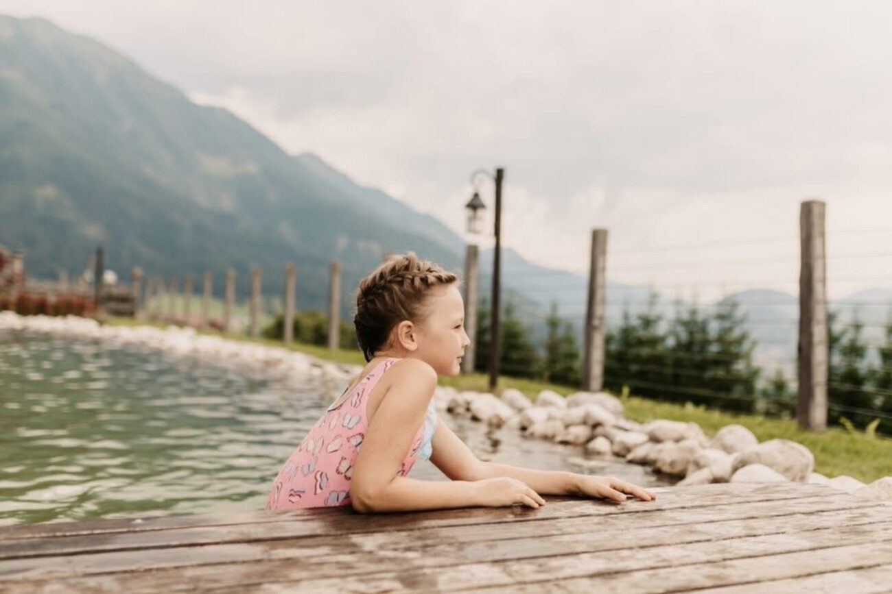 chaletdorf badesee kind