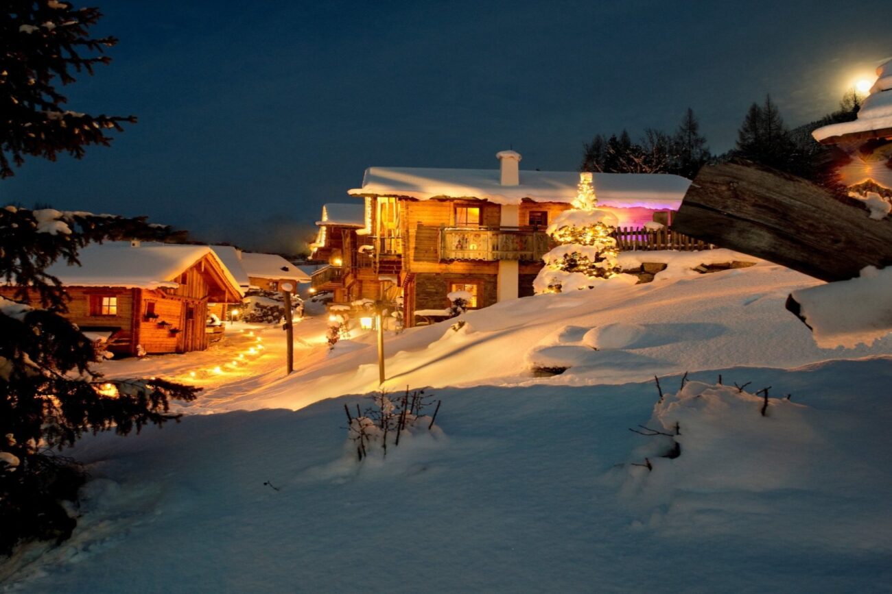 chaletdorf bergherz winterurlaub