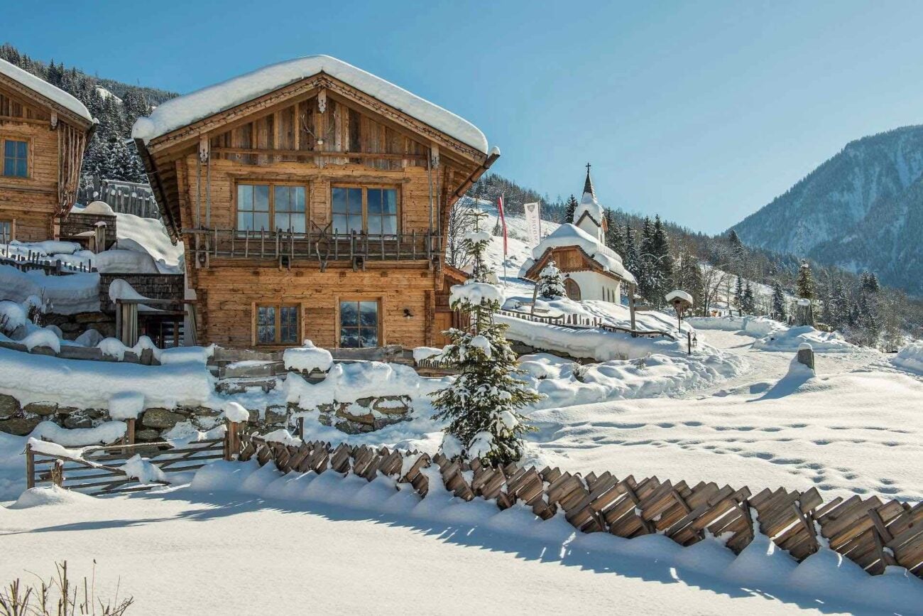 Familien-Chalet 16 chalet oesterreich winter