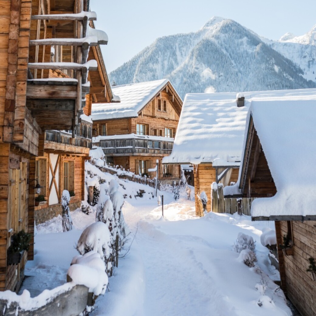 Chaletdorf BERGHERZ im Salzburger Land in Österreich – 11 Luxus-Chalet für 2 – 8 Personen – traumhafte Lage – die schönsten Chalets in Österreich in den Bergen